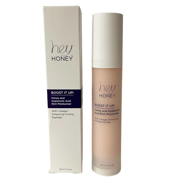 Hey Honey Boost It Up Honey and Hyaluronic Acid Rich Moisturizer 1.7 fl oz - Picture 1 of 3